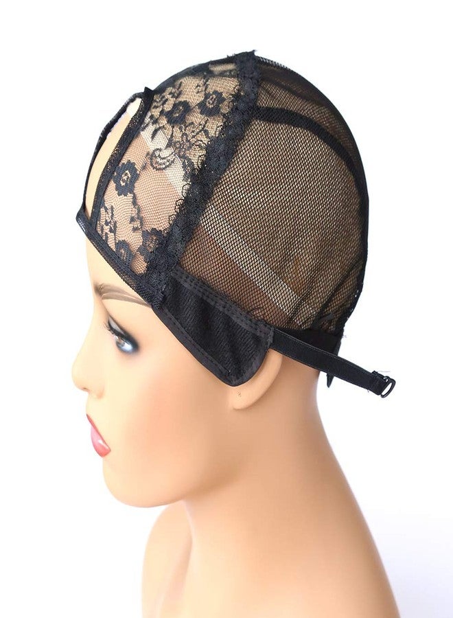 BTWTRY Lace Wig Cap with Elastic Band for Making DIY Wigs - Medium Size Mesh for Women and Girls (1 Pc, 0041) - Image 4