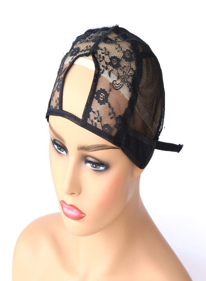 BTWTRY Lace Wig Cap with Elastic Band for Making DIY Wigs - Medium Size Mesh for Women and Girls (1 Pc, 0041) - Image 3