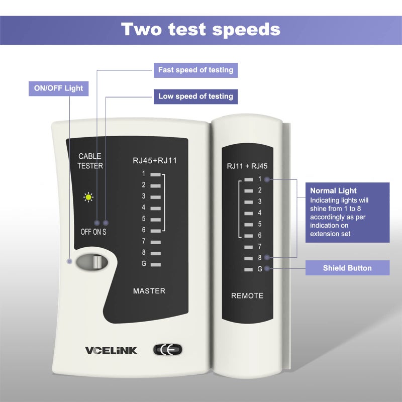 VCELINK GJ468 Network Cable r RJ45 Ethernet Cable r POE for Lan RJ45 RJ11 Cable - Image 2