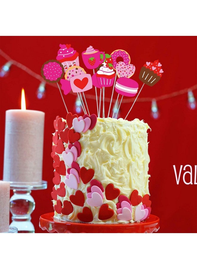 وينلين 455 قطعة من ملصقات الحلوى المتنوعة على شكل قلب، وجه مبتسم، قلب، كب كيك، آيس كريم، حلوى، دونات، ملصقات قصاصات من الرغوة ذاتية اللصق للأطفال، هدايا عيد الأم وعيد الحب - Image 4