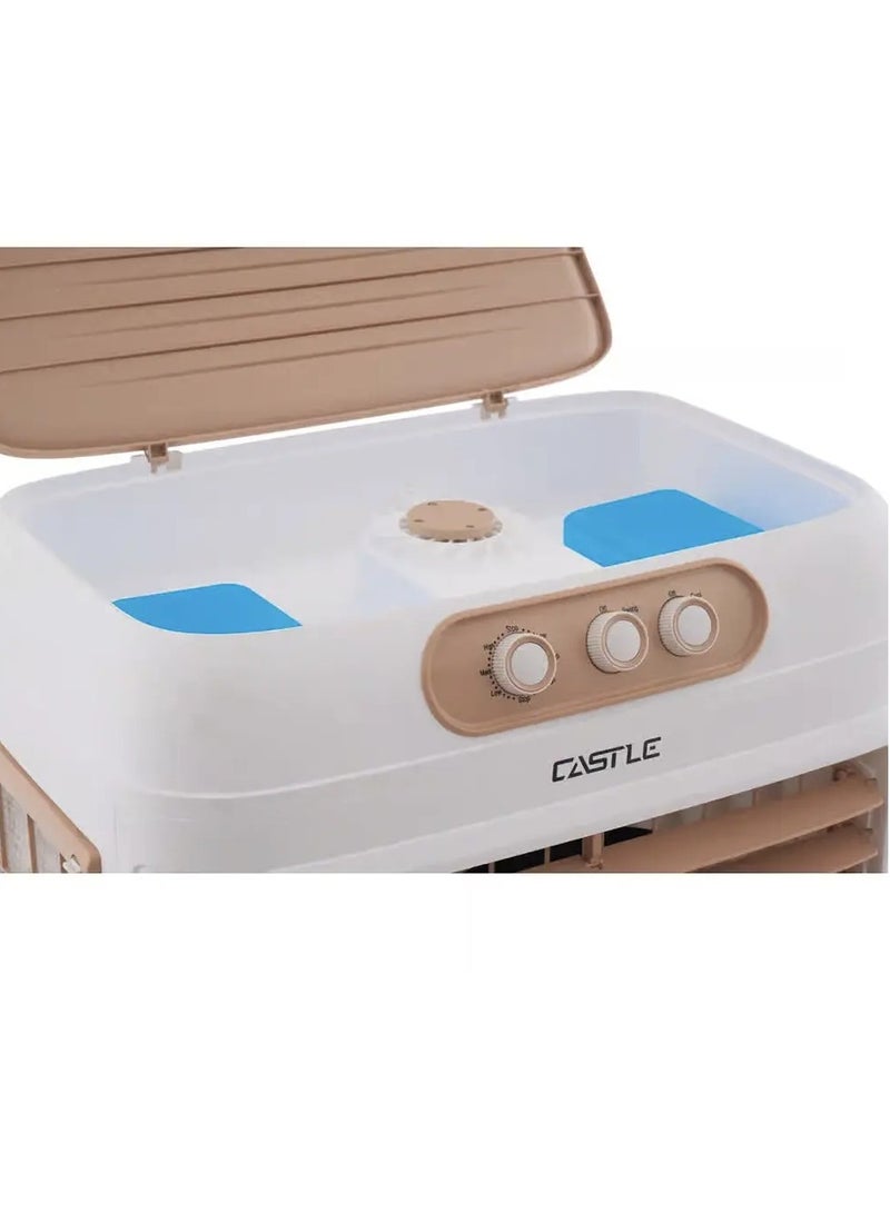 كاسيل مبرد هواء، 3 سرعات، 90 لتر، AC1090 - أبيض بيج من كاسيل - Image 4