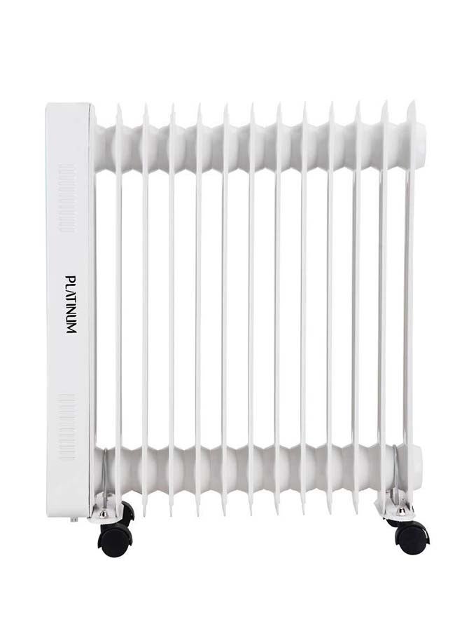 Platinum سخان زيت 13 ريشة 2500 واط أبيض - Image 3