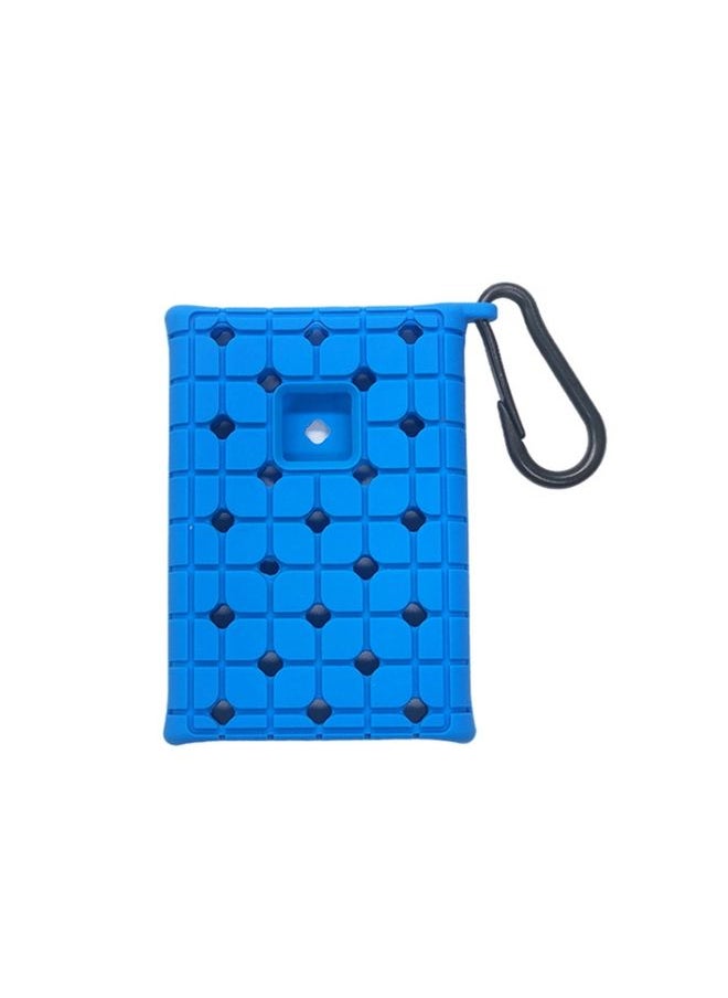 BURAQ Mobile Solid State Drive Silicone Case For Samsung T7 Touch(Blue)  - Image 1