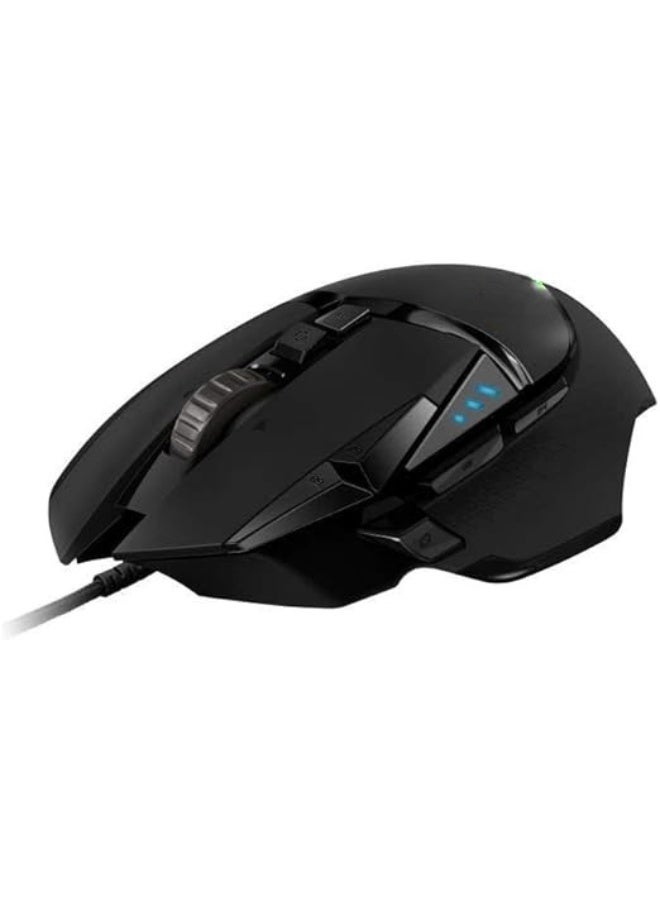 Wired High-Performance Gaming Mouse – 25600 DPI Sensor – RGB Lighting – Adjustable Weights – 11 Programmable Buttons – Internal Memory – Compatible with PC and Mac – Black  - Image 1