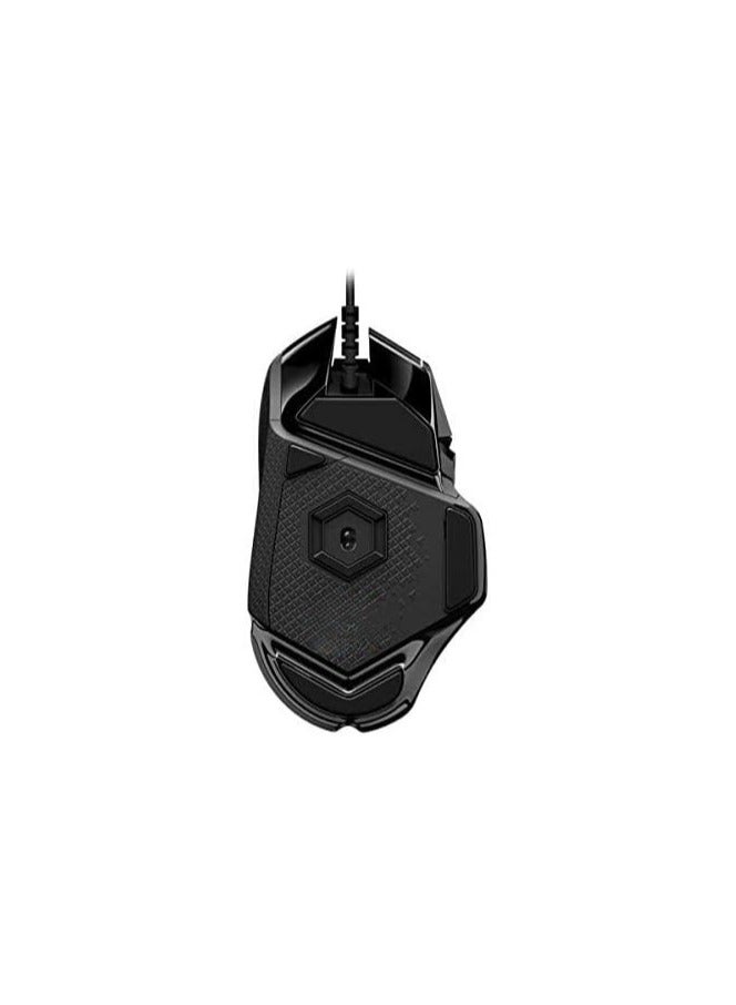 Wired High-Performance Gaming Mouse – 25600 DPI Sensor – RGB Lighting – Adjustable Weights – 11 Programmable Buttons – Internal Memory – Compatible with PC and Mac – Black  - Image 3