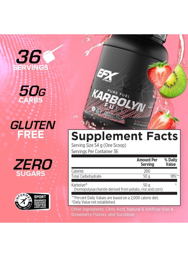 EFX SPORTS Karbolyn Fuel, Strawberry Kiwi, 4 LB - Image 3