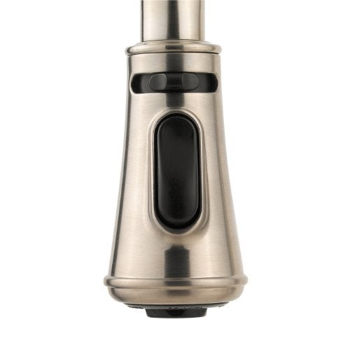 Pfister Ashfield 1-Handle Pull-Down Kitchen Faucet with Soap Dispenser, Brushed Nickel - Image 5