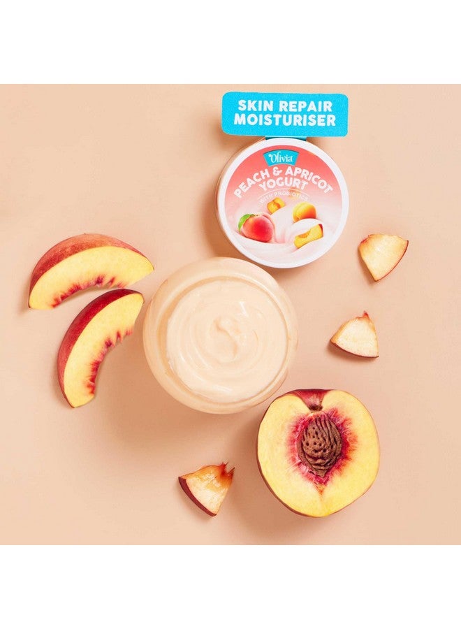 Olivia Skin Repair Moisturiser Peach & Apricot Yogurt With Probiotics 200G - Image 4