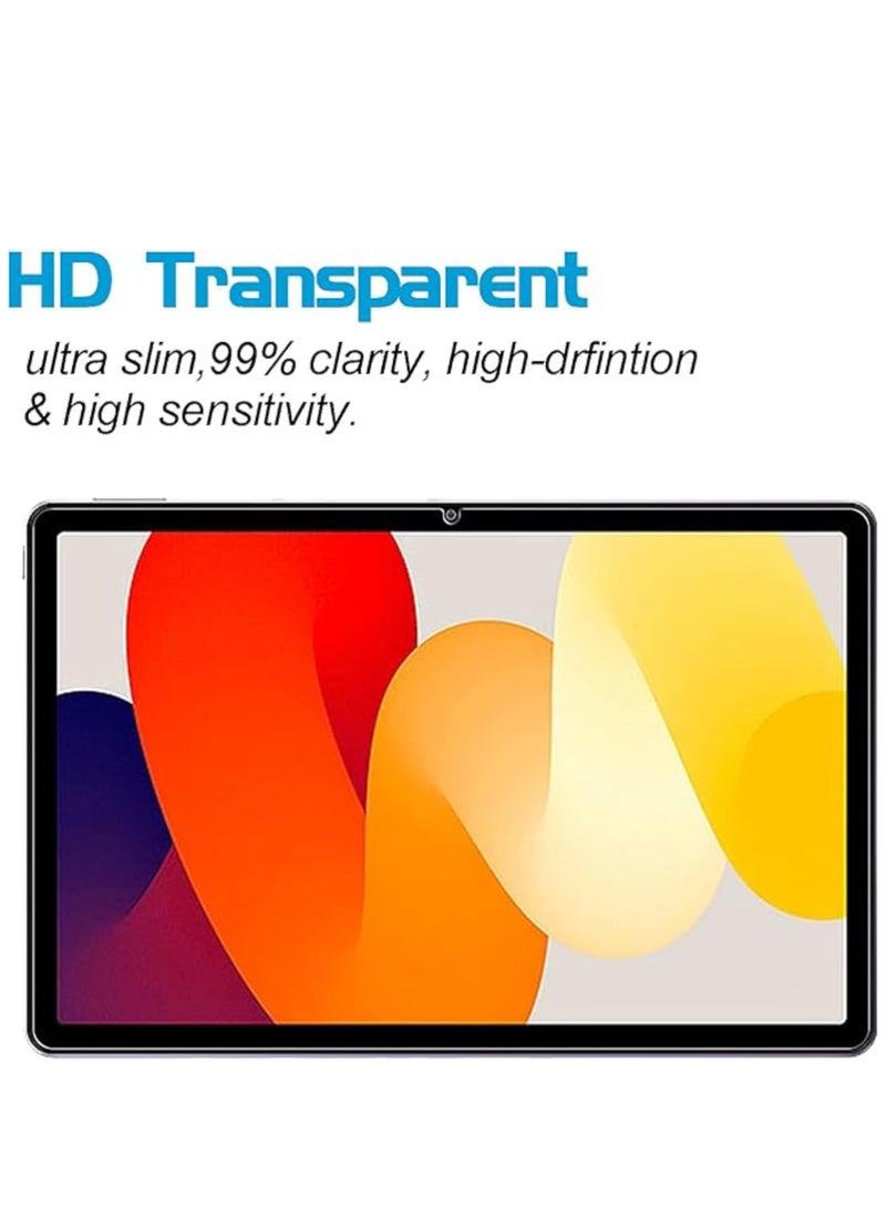 1 Pack Screen Protector Compatible with Xiaomi Redmi Pad SE 11inch 2023 9H Hardness Tempered Glass Film Ultra Resistant Anti-Fingerprints HD-Clear Tablet Film - Image 4