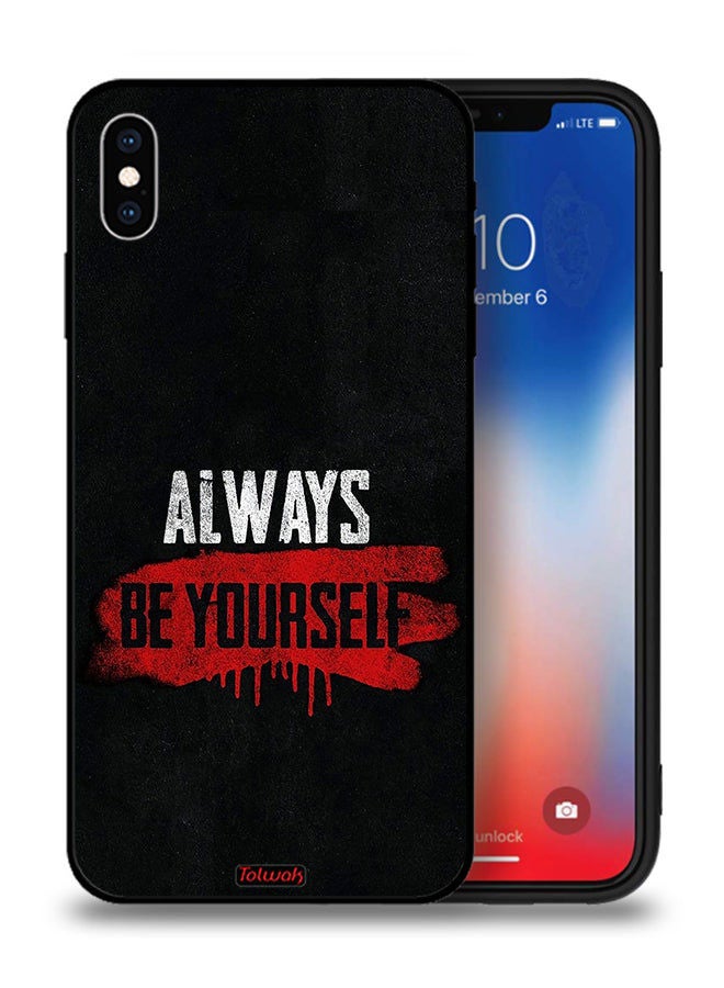 Tolwak Apple iPhone XS Max Protective Case Always Be Yourself - Image 1