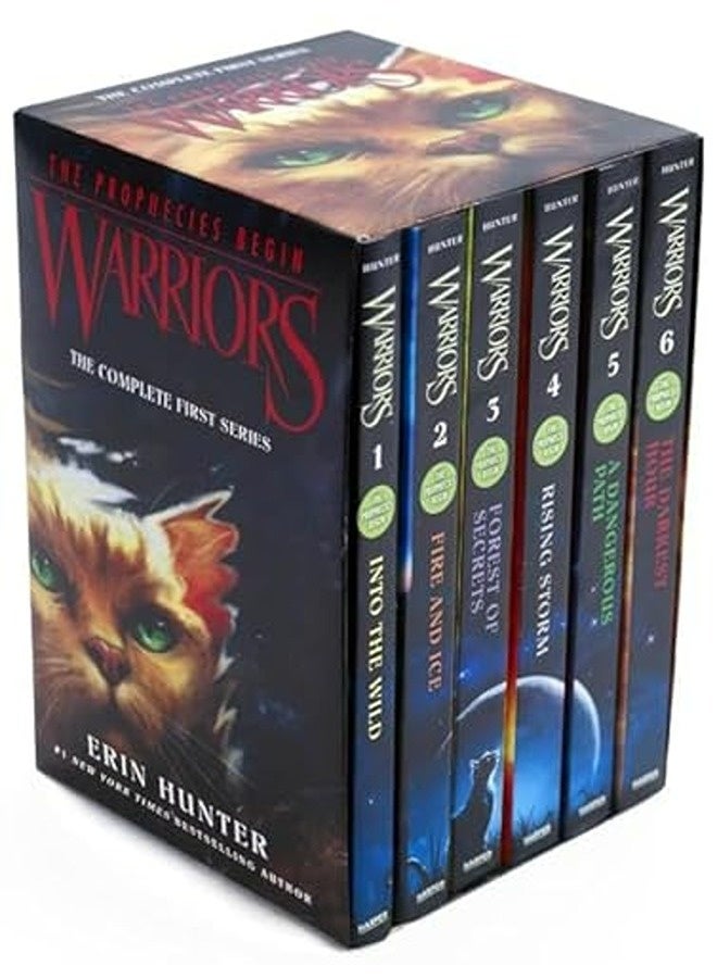 Warriors Box Set: Volumes 1 to 6: The Complete First Series (Warriors: The Prophecies Begin) 