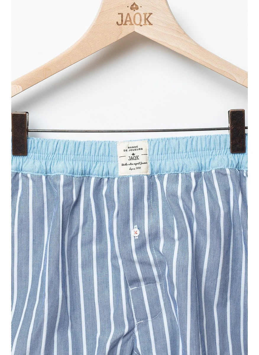 Jaqk Honore Jamaica - Blue Stripes Boxer