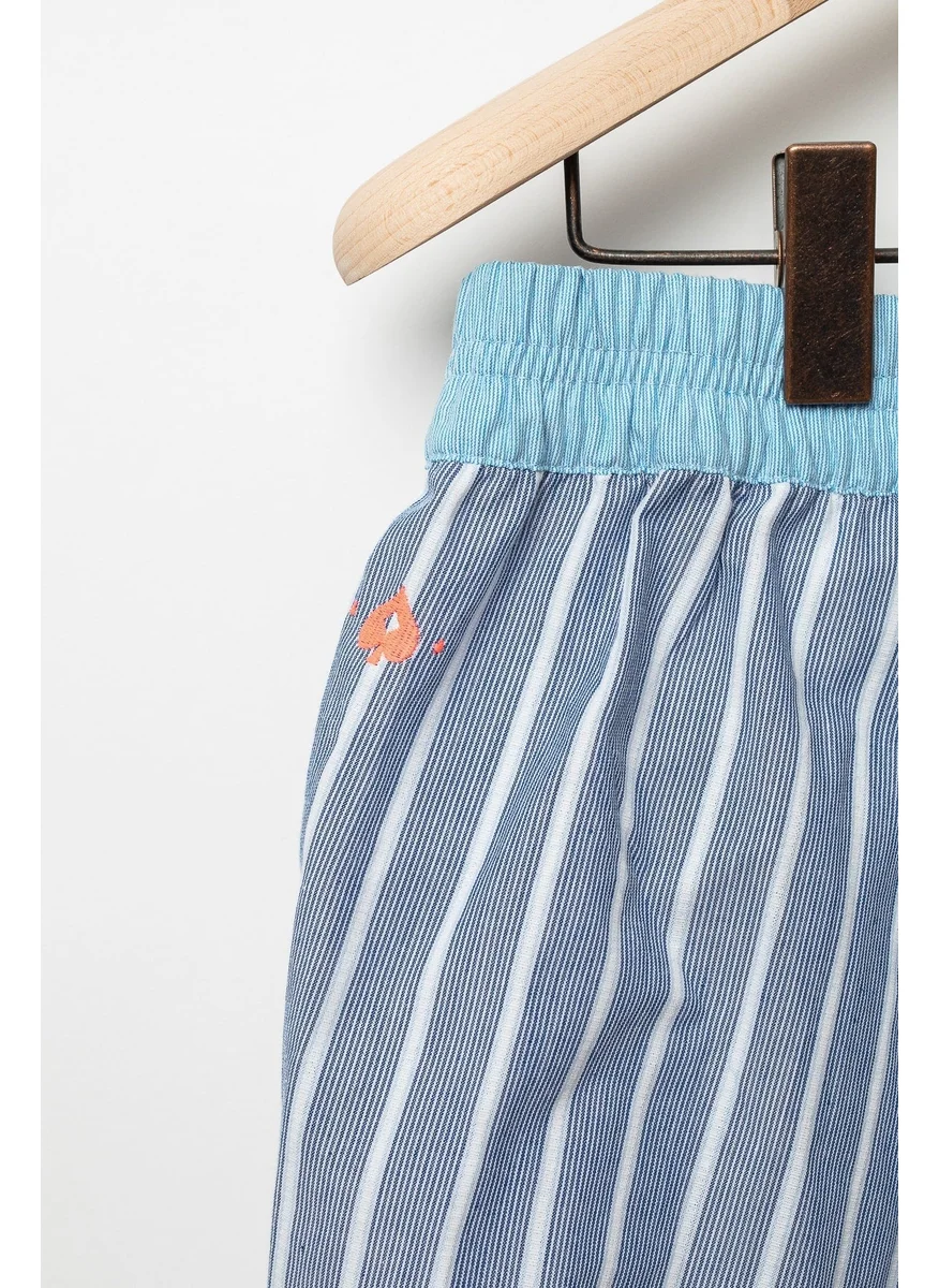 Jaqk Honore Jamaica - Blue Stripes Boxer