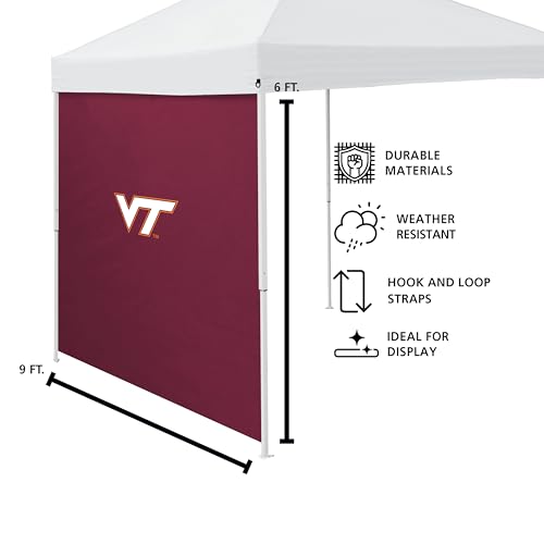 Logo Brands LOGOBRANDS Unisex 9 x 9 Side Panel, One Size, Team Color - Image 5