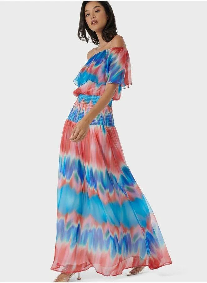 leem Off-Shoulder Maxi Dress