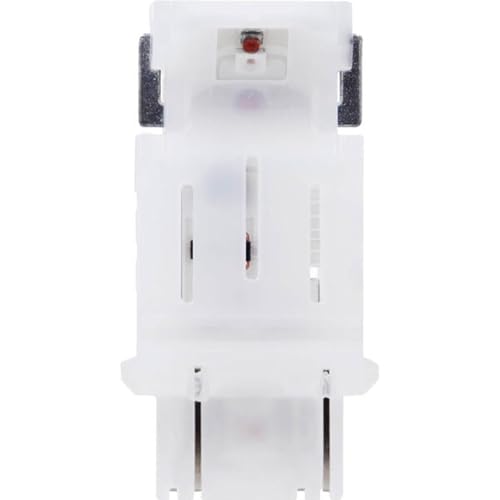 SYLVANIA - 3156 LED Red Mini Bulb - Bright LED Bulb, Ideal for Stop and Tail Lights (Contains 2 Bulbs) - Image 4