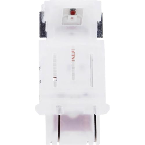 SYLVANIA - 3156 LED Red Mini Bulb - Bright LED Bulb, Ideal for Stop and Tail Lights (Contains 2 Bulbs) - Image 2
