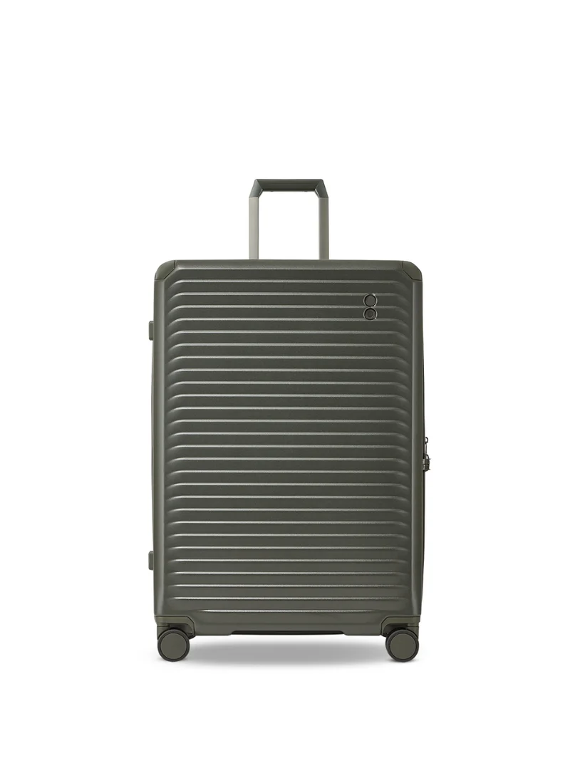 Echolac Shogun Evo 28 Inch Trolley Luggage – Dark Olive, Premium Travel Suitcase