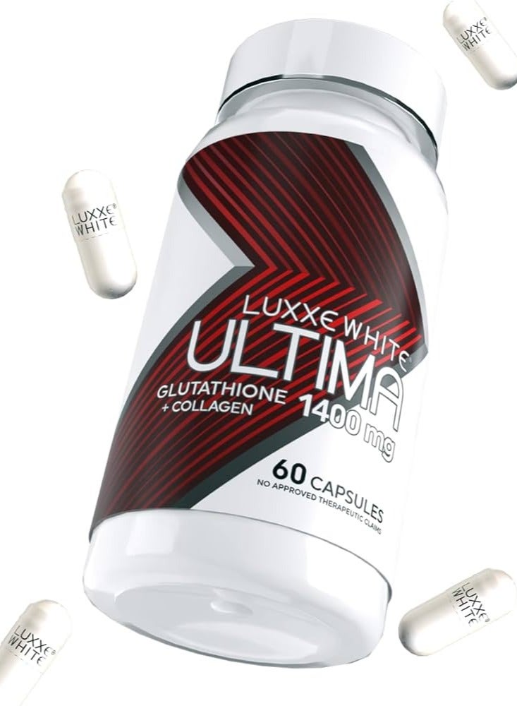 frontrow Luxxe White Ultima Glutathione + Collagen 1400mg- 60 Capsules - Image 2