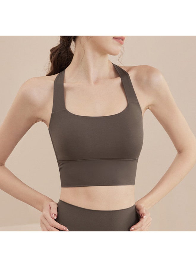 YouYou Sports Bra For Women, Anti-shock, Beautiful Back, Can Be Worn As Outerwear, Suitable For Pilates Training, Fitness, Running, Push-up Fitness Vest Bra - Image 5