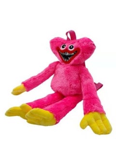 Y&D Plush Backpack Huggy Wuggy Poppy Toy Big Soft Stuffed Horror Cute Funny Cartoon Bag For Kids(Pink)  - Image 3