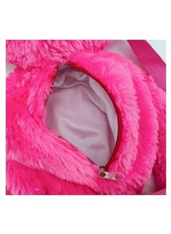 Y&D Plush Backpack Huggy Wuggy Poppy Toy Big Soft Stuffed Horror Cute Funny Cartoon Bag For Kids(Pink)  - Image 4
