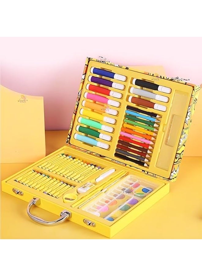 G.DUCK 67 Pieces Kids Art Set with Duck Theme Case, Drawing and Painting Supplies Kit - Image 3