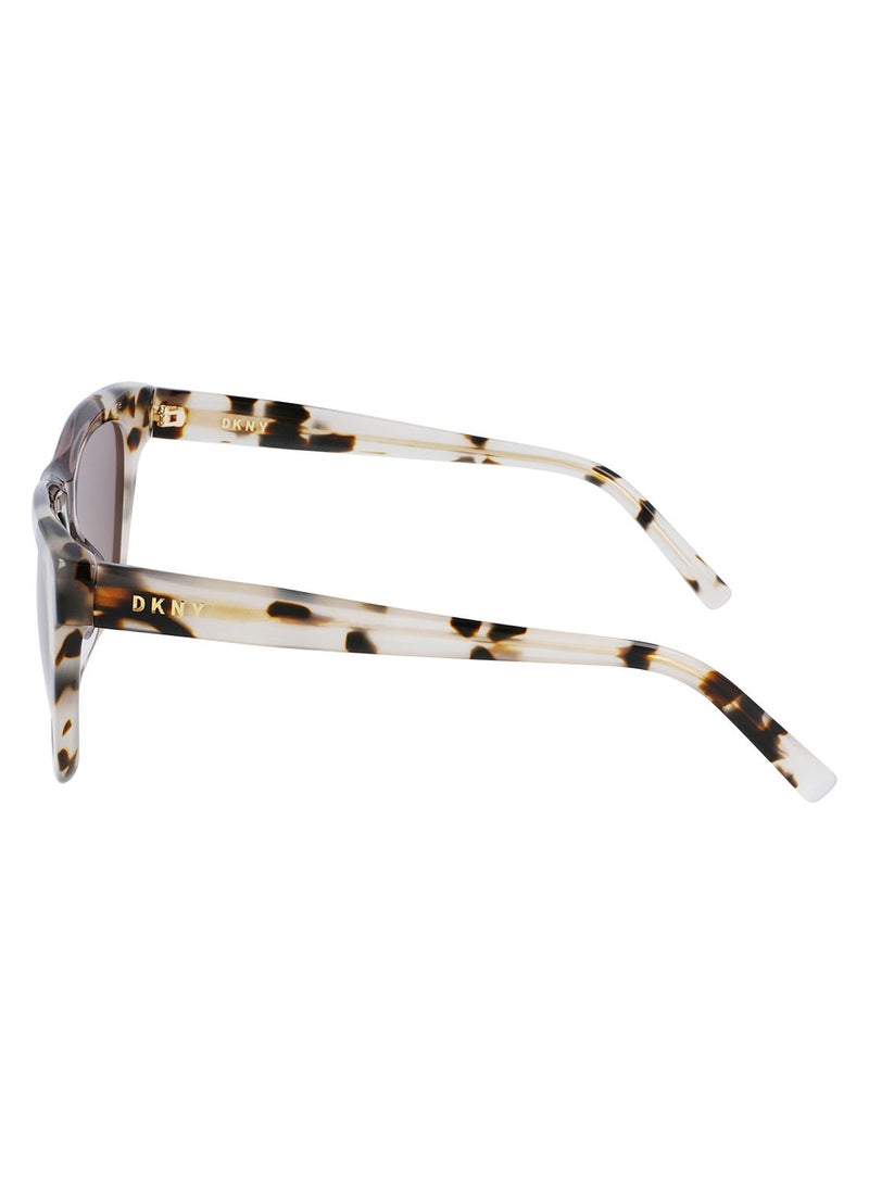 DKNY Full Rim Acetate Square Sunglasses DK529S-101-5319 - Image 4