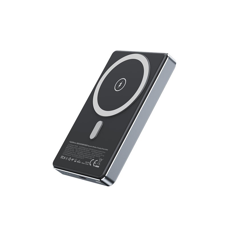 Vidvie PB7008 10,000mAh بنك طاقة لاسلكي مغناطيسي فائق النحافة - حل شحن أنيق ورشيق - Image 1