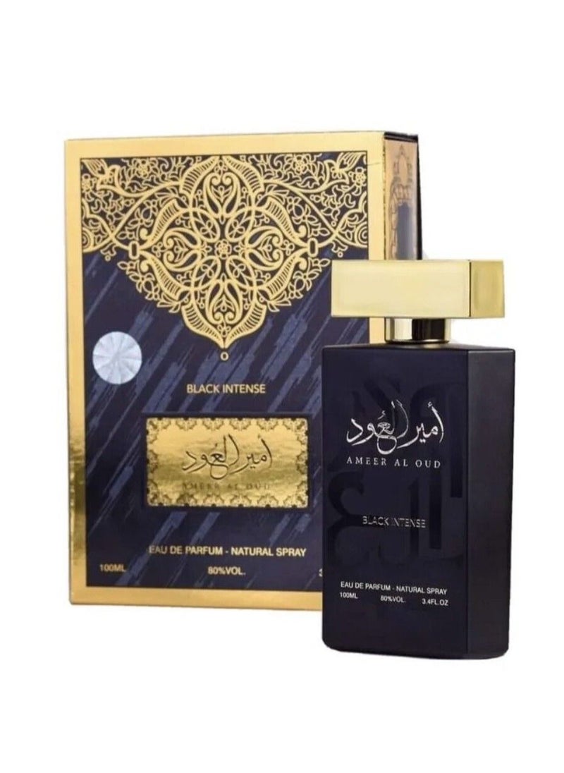 ALMAS PERFUMES - Ameer Al Oud black Intense 100Ml Eau de Parfum - Image 1