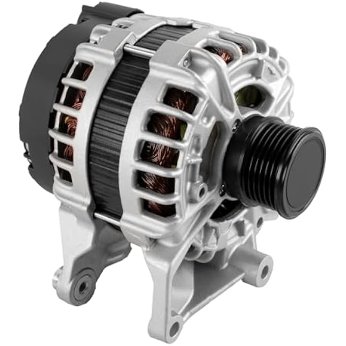 Seaforie A0009067703 Alternator Compatible with Mercedes Benz C300 GLC300 GLC350e W205 C253 Metris SC6 pulley 2015-2021 0125812011 0125812058 - Image 1