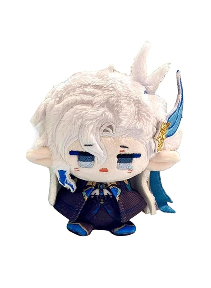 Genshin Impact Plush Doll, Suitable as Keychain or Desktop Decoration, Anime Doll Great Gift for Game Fans - Neuvillette (4.7 inches) - Image 1