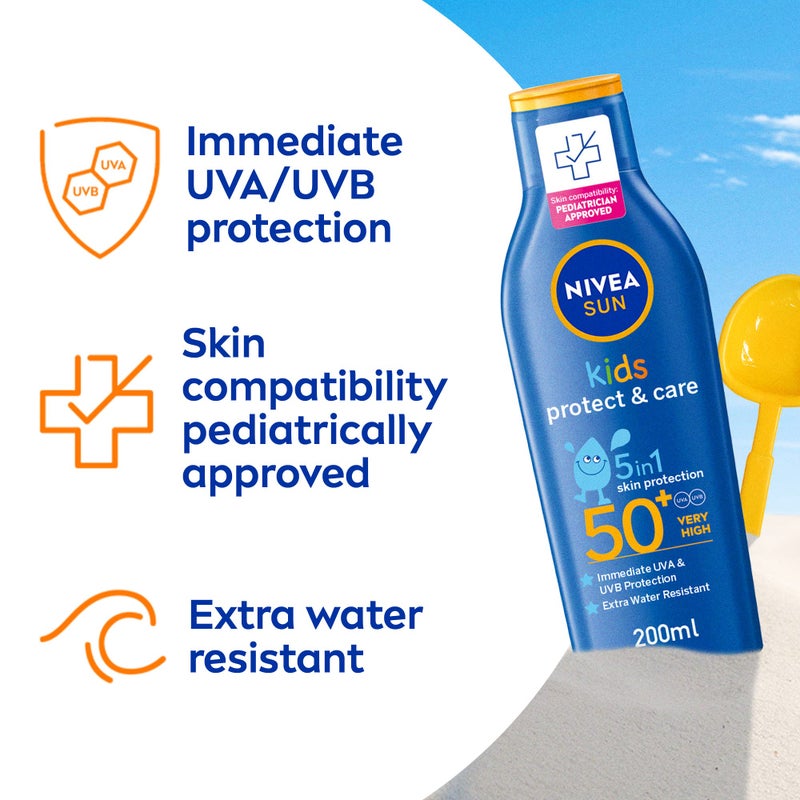 Nivea SUN KIDS moisturizing lotion SPF50 200 ml - Image 4
