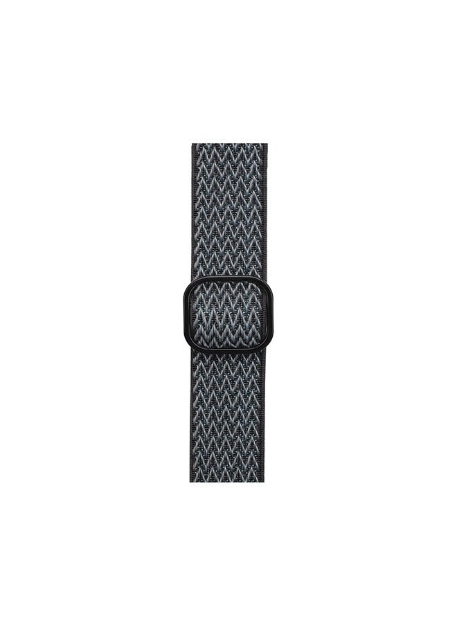 Braided Solo Loop Stretchy Strap Compatible with Apple Watch Band SE 42/44/45mm iWatch Series 7/6/5/4/3/2/1 - Image 2