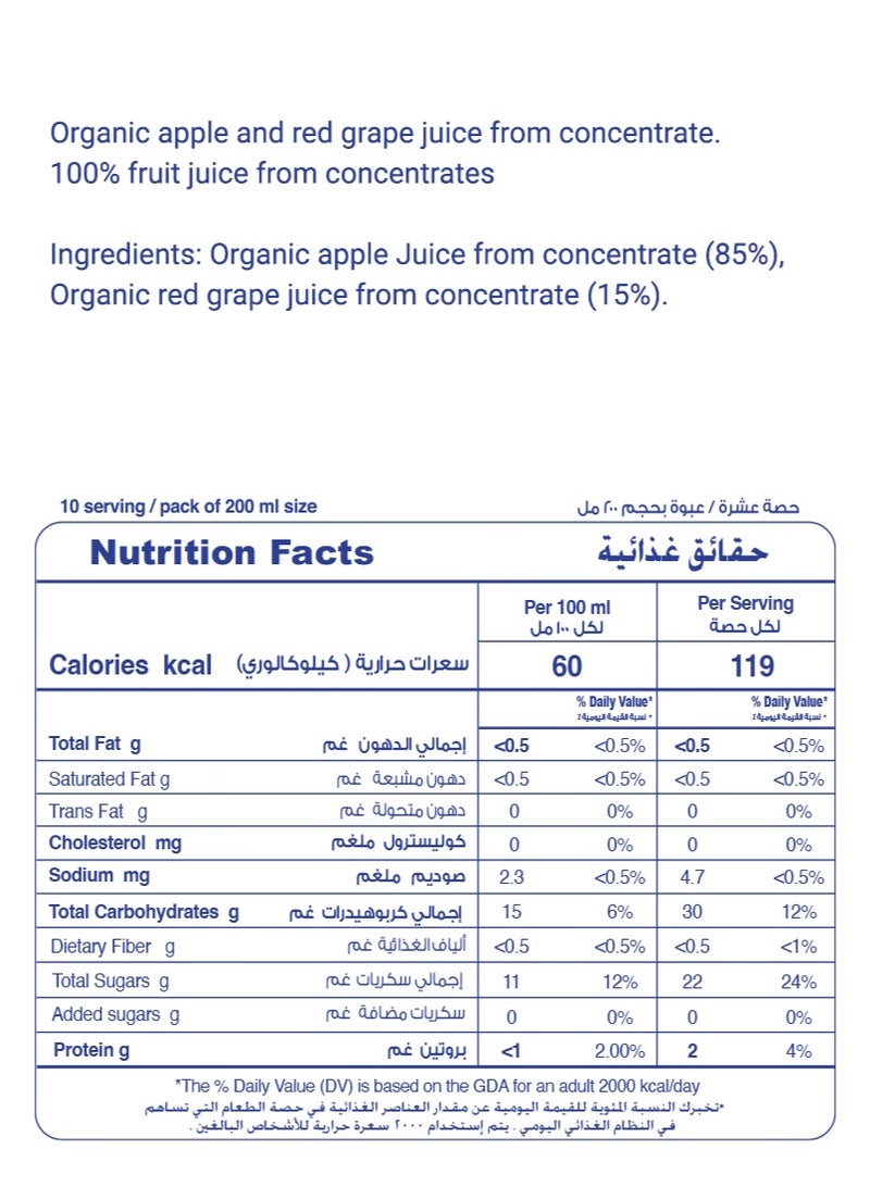 Sun Blast Organic Red Grape Juice - Image 2