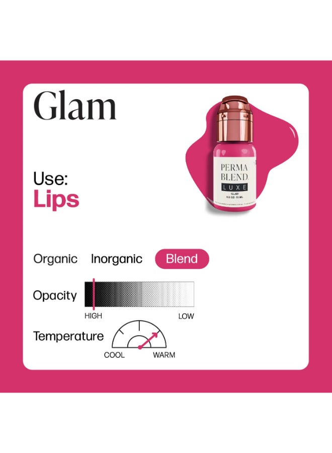 Perma Blend Luxe Lip Pigment – Glam 15Ml Vegan Pmu Pigment Lxcegl1/2-S - Image 2