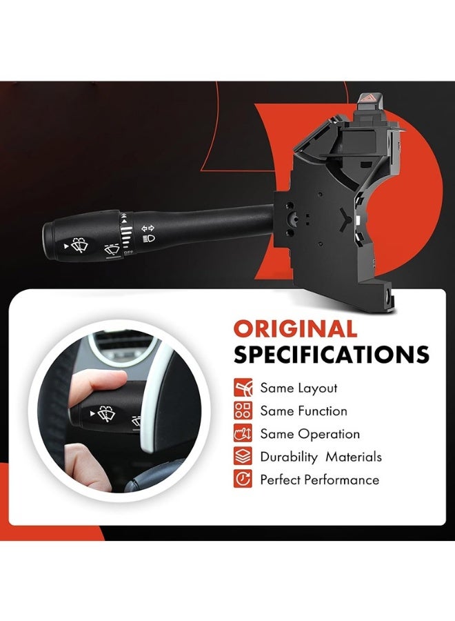Topleo Multifunction Turn Signal Switch, Headlamp Beam Wiper Washer Switch, Compatible with 2003-2011 Ford Crown Victoria, 2003-2004 Grand Marquis, 2003-2011 Lincoln Town Car, 2003-2011 Mercury Grand Marquis Marauder - Image 5