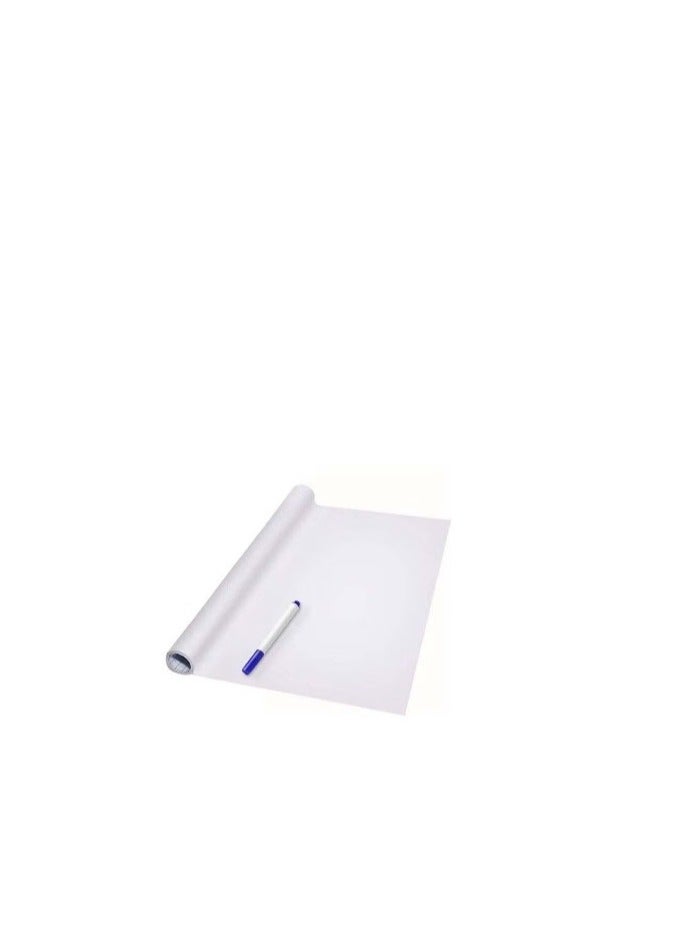 Terabyte 2 Pieces 120 X 90 Cm Non-Adhesive Static Magnetic Smart Paper Board - White - Image 1