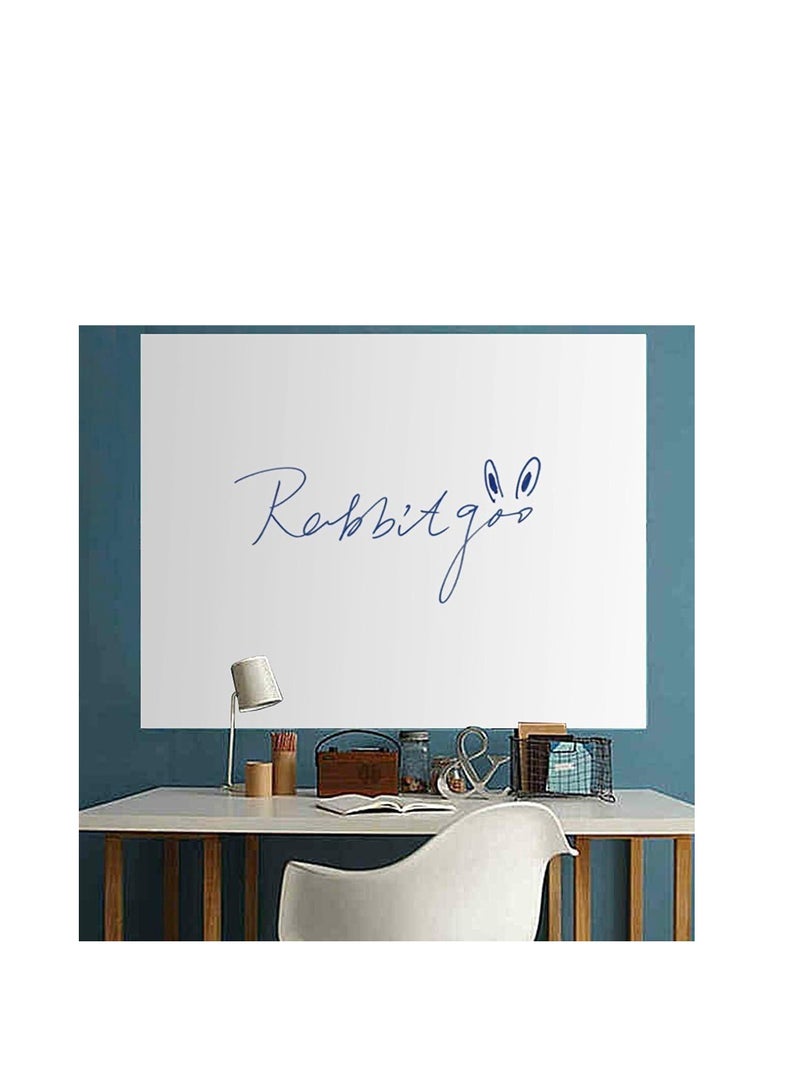 Terabyte 2 Pieces 120 X 90 Cm Non-Adhesive Static Magnetic Smart Paper Board - White - Image 5