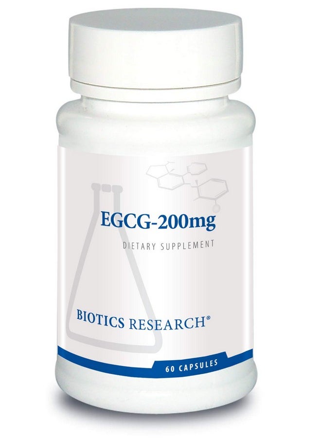 BIOTICS Research Egcg 2 Green Tea Extract Camellia Sinensis 50 Egcg Polyphenols Cardiovascular Support Neuroprotection Healthy Immune Function Maintain Healthy Blood Sugar Levels 60Caps  - Image 1