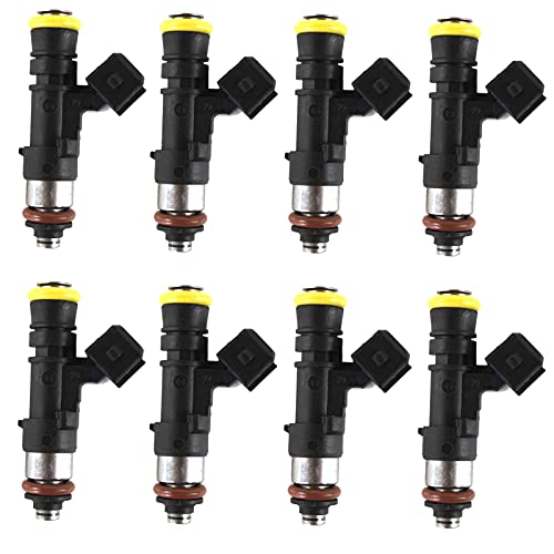 YEEDAKY 8pcs Fuel Injectors 0280158829 Fits for Honda Audi Mazda Dodge GM 210lb 2200cc Engine Fuel Injectors Nozzle 0280158829 - Image 1
