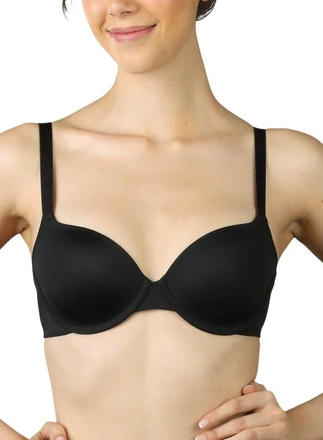 ترايامف Triumph T-Shirt Bra 77 Wired Padded Seamless Everyday Bra Black
