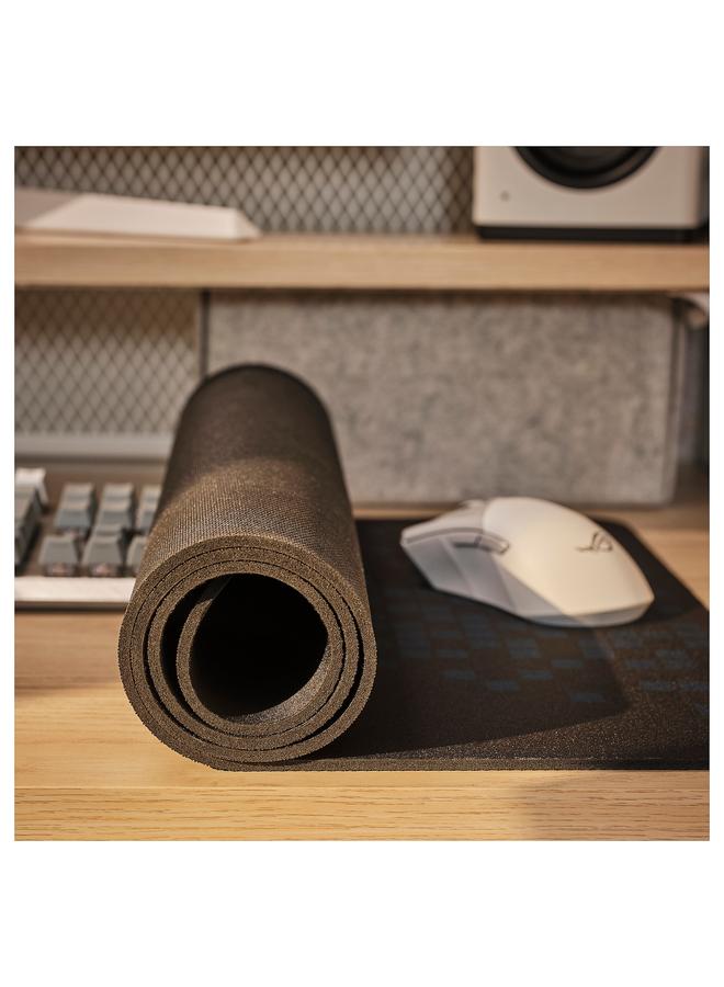 زبون لوحة ماوس للألعاب، سوداء/منقوشة، 90×40 سم - Image 3