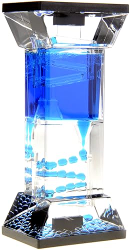 PowerTRC Liquid Motion Bubbler Sensory Toy Fidget Toy for Desk Tops Calming and Relaxing ADHD Anxiety and Autism Toy for Kids and Adults Handheld Water Game - Image 1