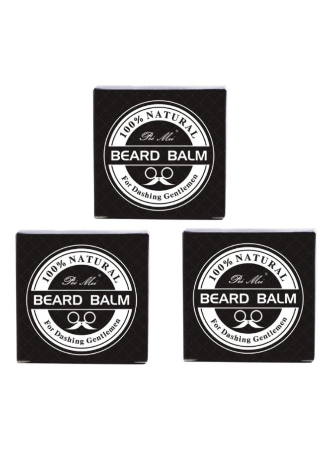 Pei Mei 3 Pcs Beard Balm for dashing gentlemen 60 gram  - Image 1