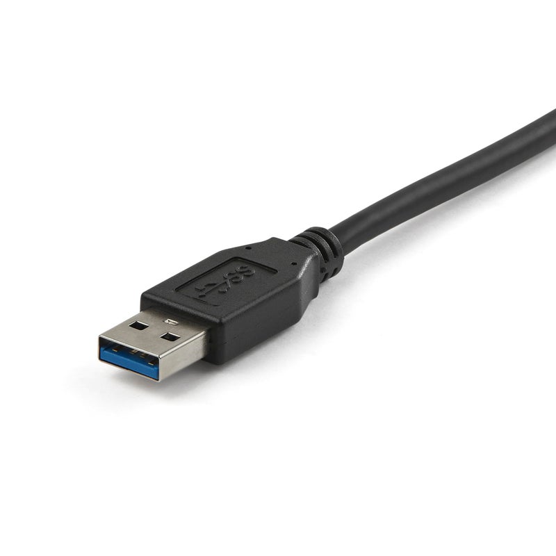 StarTech.com USB to USB C Cable - 3 ft / 1m - 10 Gbps - USB-C to USB-A - USB 2.0 Cable - USB Type C (USB31AC1M),Black - Image 3