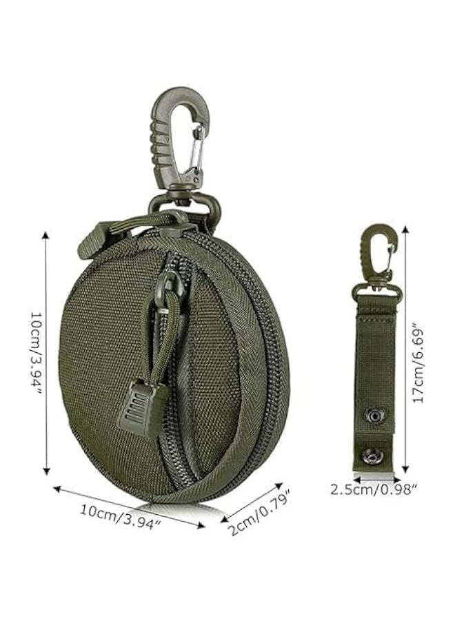 Generic Men's Coin Purse Keychain Molle Pouch Mini Wallet Headset Pack Military Gear Bag  - Image 3