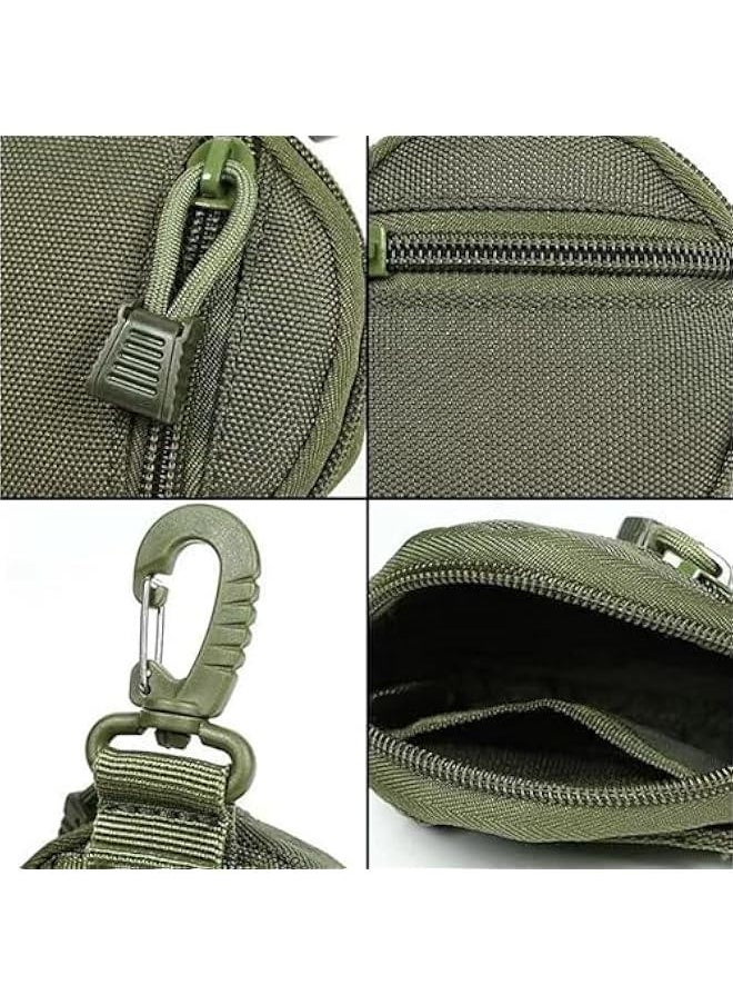 Generic Men's Coin Purse Keychain Molle Pouch Mini Wallet Headset Pack Military Gear Bag  - Image 5