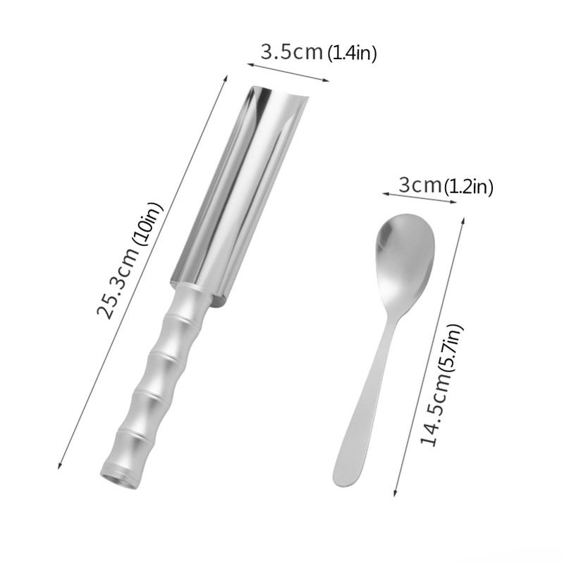 Stainless Steel Meatball Shaper Spoon Non Stick For Fish Rice And Chocolate - Image 5