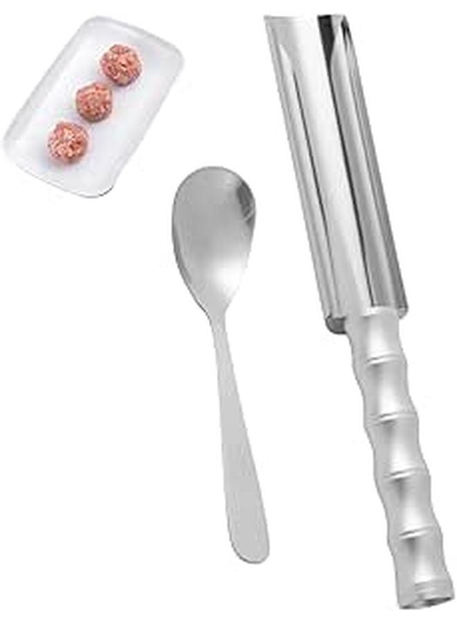 Stainless Steel Meatball Shaper Spoon Non Stick For Fish Rice And Chocolate - Image 1